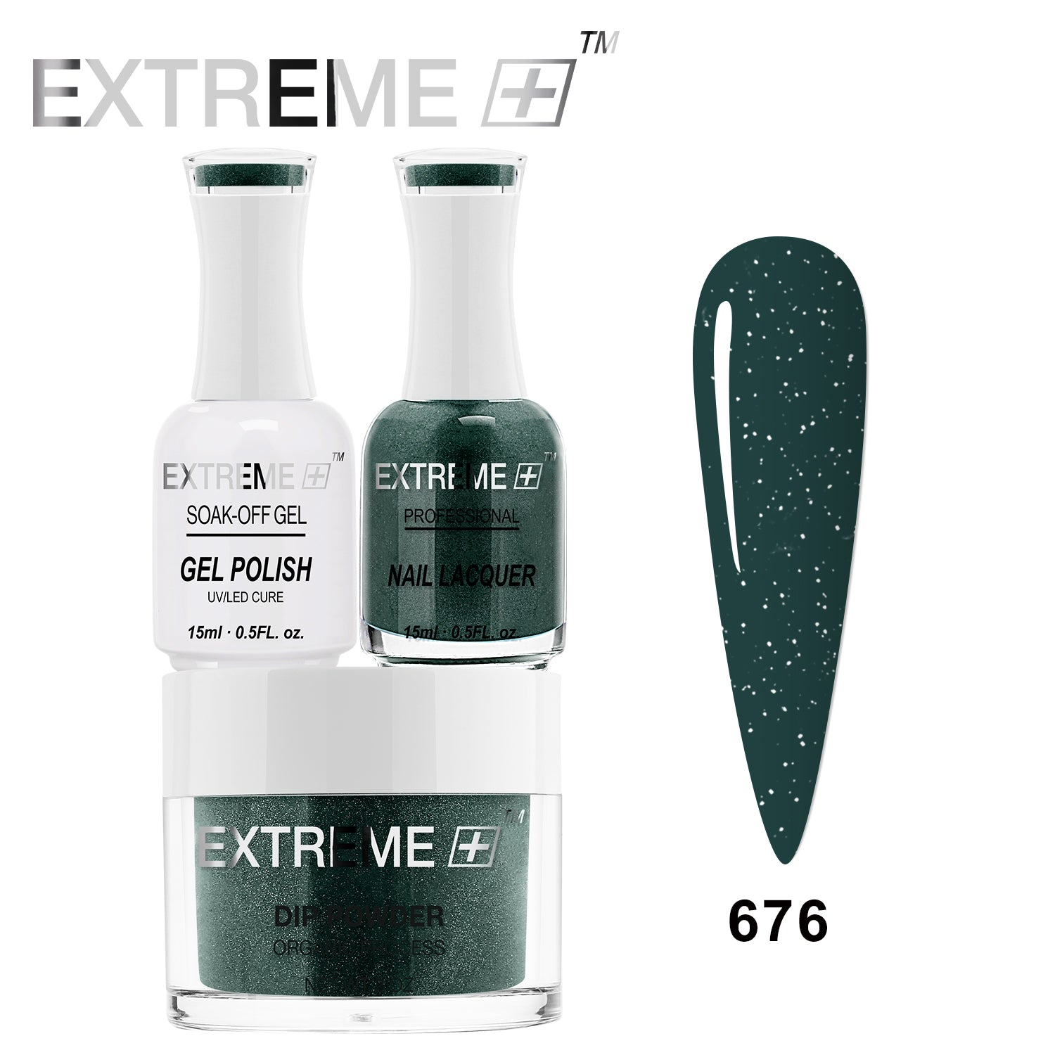 Bộ Combo EXTREME+ 3 trong 1 - Gel, Sơn mài &amp; Nhúng - #676