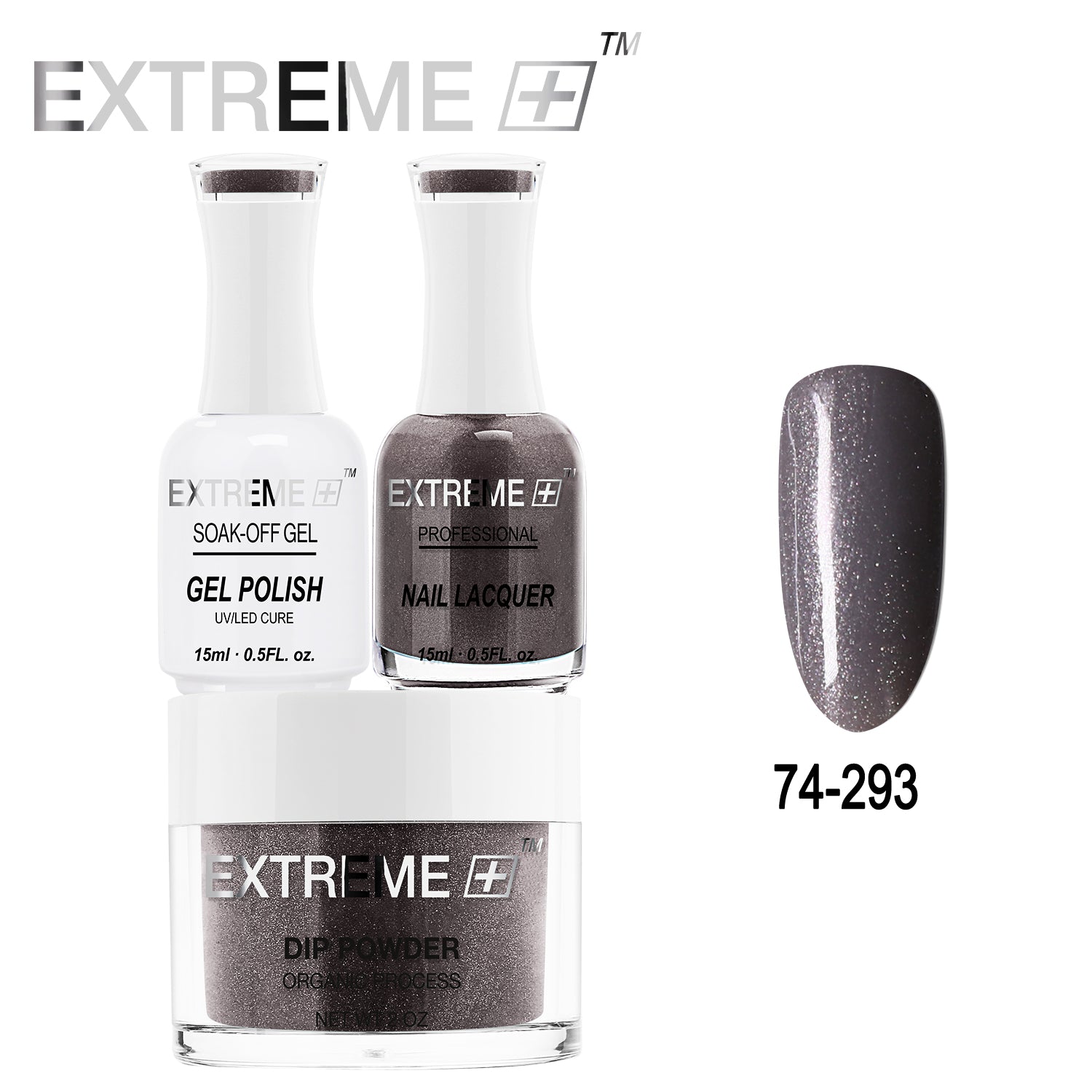 Bộ Combo 3 trong 1 EXTREME+ All-in-One - Bột Nhúng, Sơn Gel và Sơn Móng #074