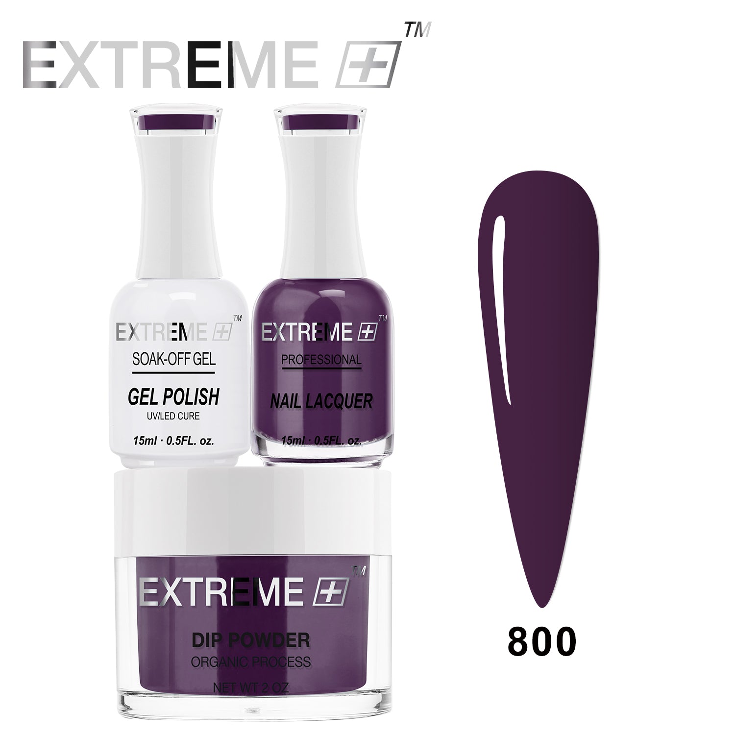 Bộ Combo EXTREME+ 3 trong 1 - Gel, Sơn Mài &amp; Nhúng - #800