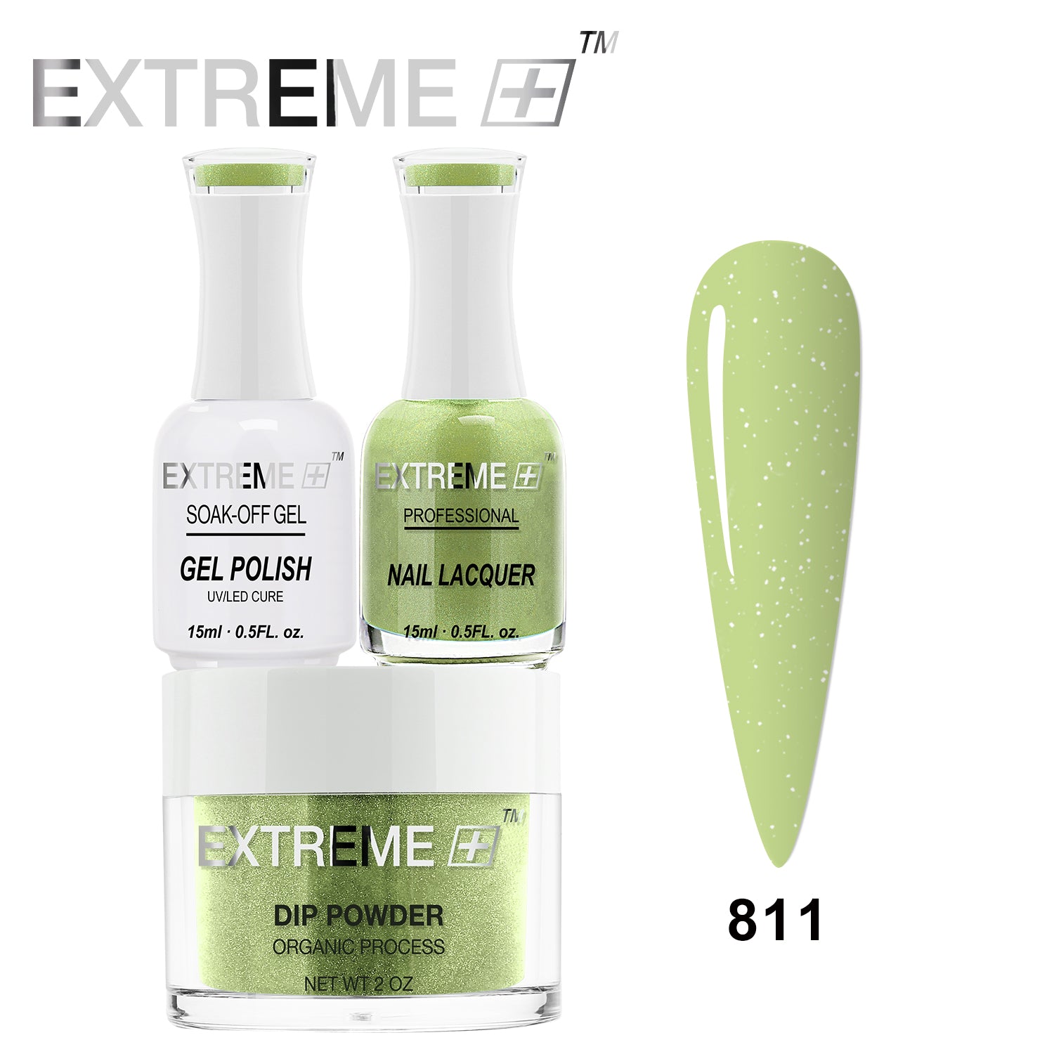 Bộ Combo EXTREME+ 3 trong 1 - Gel, Sơn mài &amp; Nhúng - #811