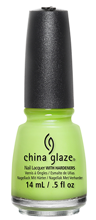 China Glaze Polish - 81766 Grass is Lime Greener