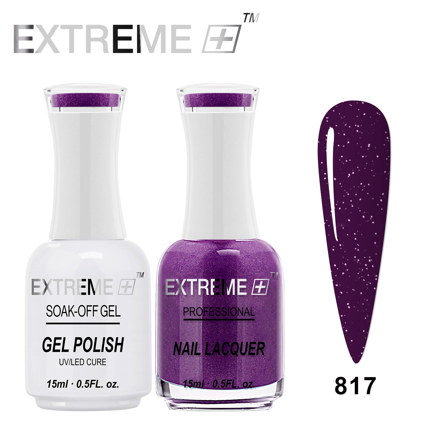 Sơn mài kết hợp gel EXTREME+ (Bộ đôi) - #817