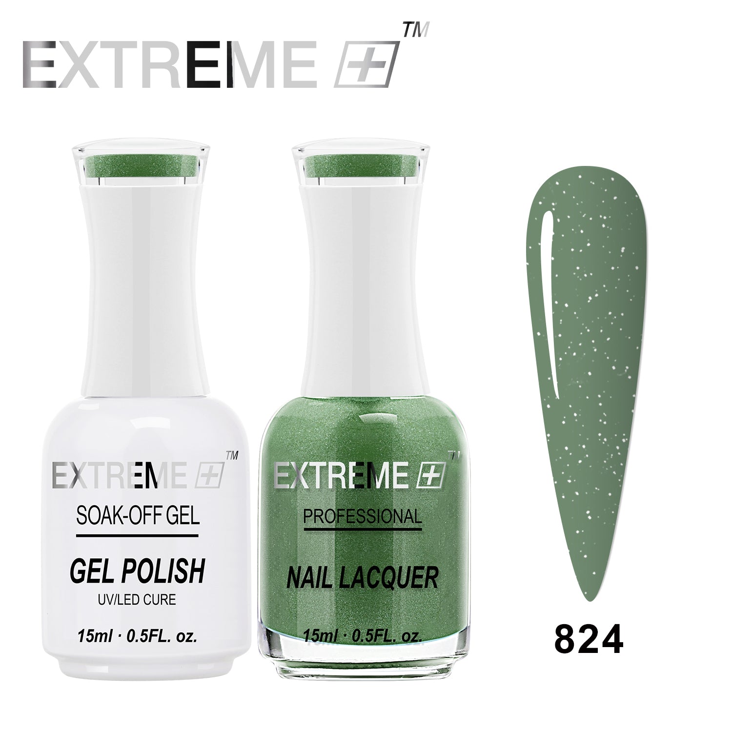 Sơn mài kết hợp gel EXTREME+ (Bộ đôi) - #824 