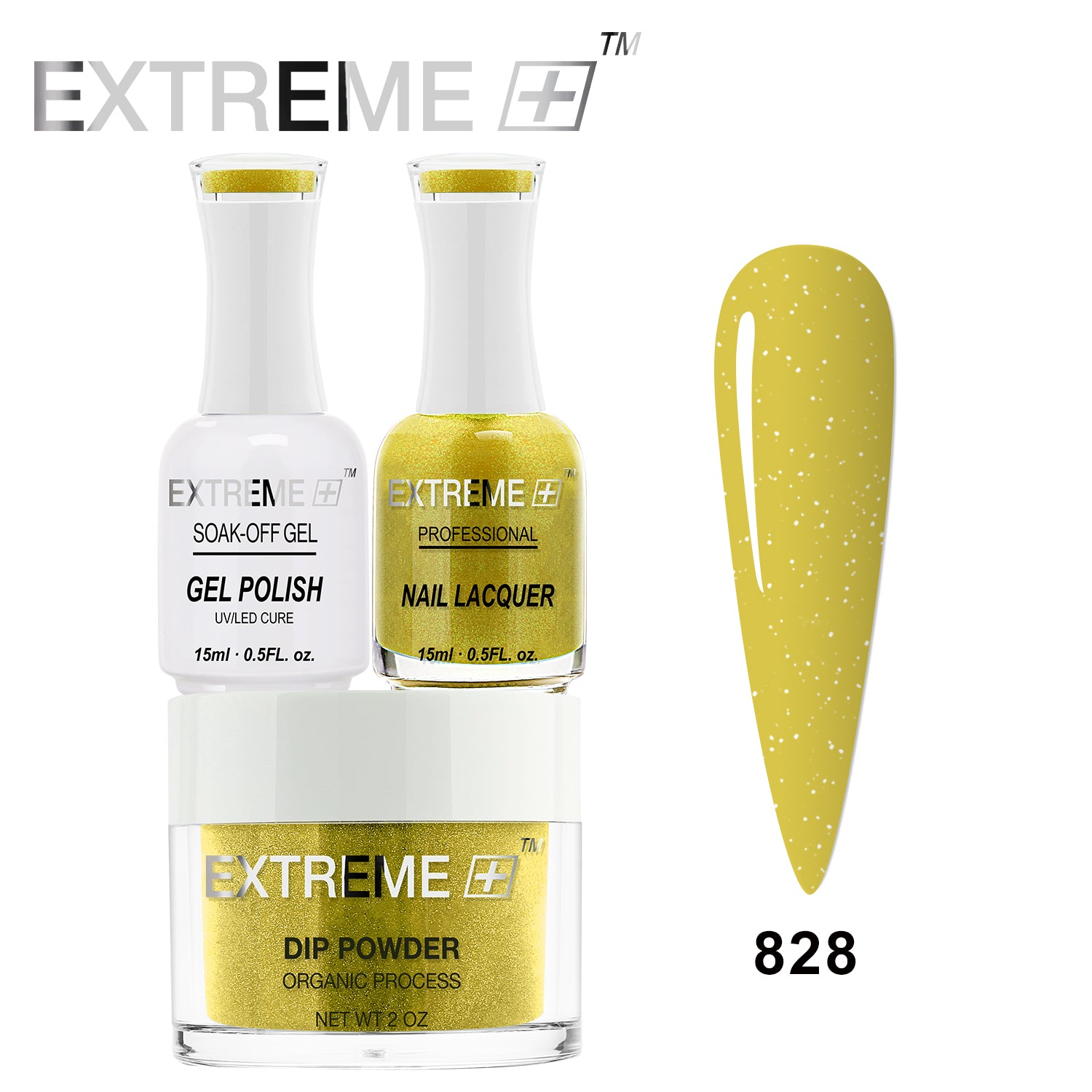 Bộ Combo EXTREME+ 3 trong 1 - Gel, Sơn mài &amp; Nhúng - #828