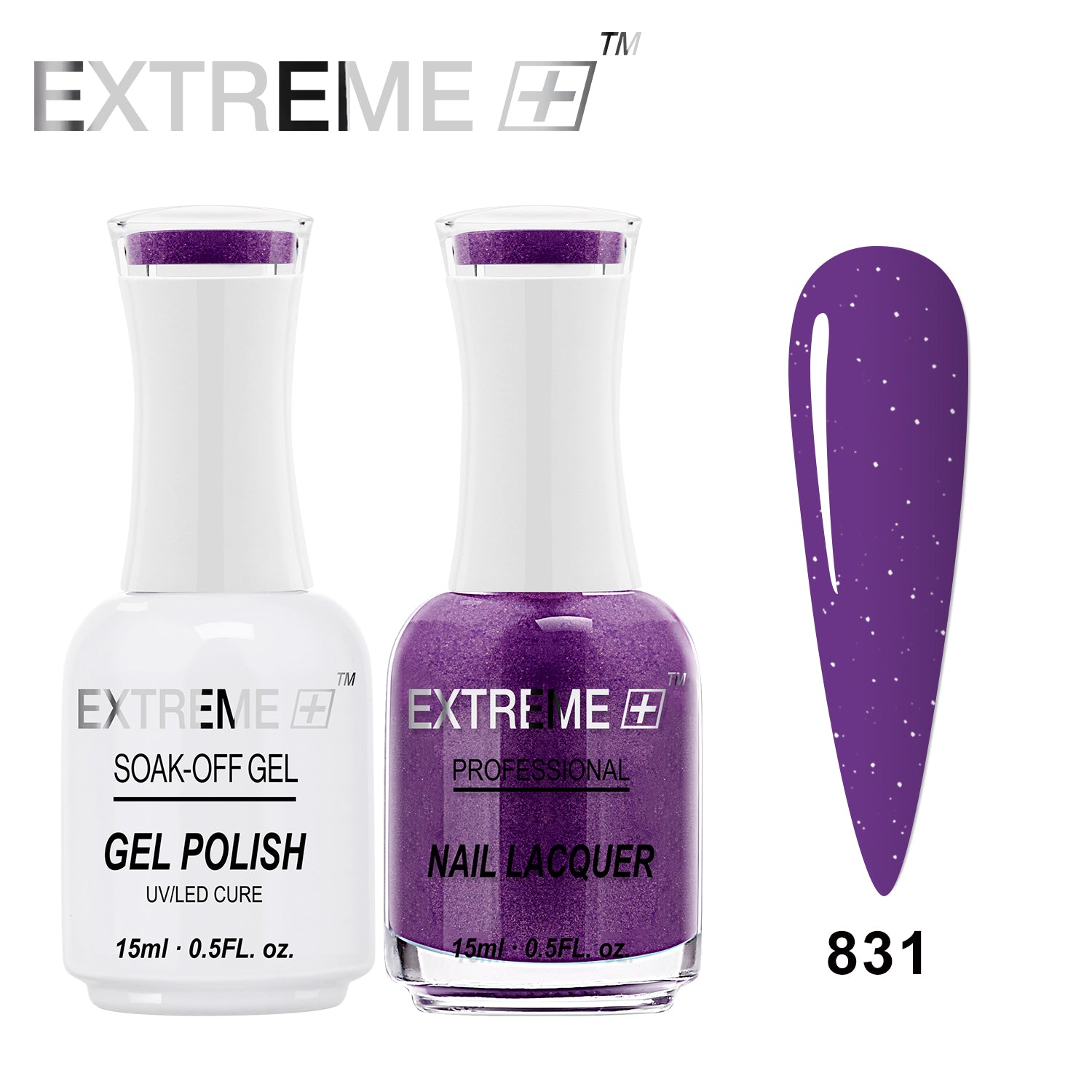 Sơn mài kết hợp gel EXTREME+ (Bộ đôi) - #831 