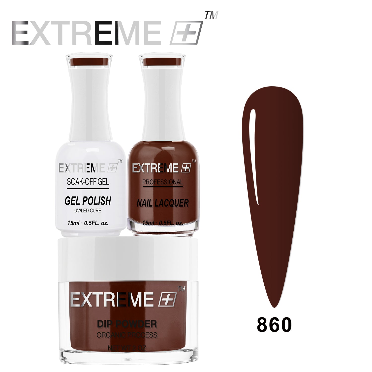 Bộ Combo EXTREME+ 3 trong 1 - Gel, Sơn mài &amp; Nhúng - #860