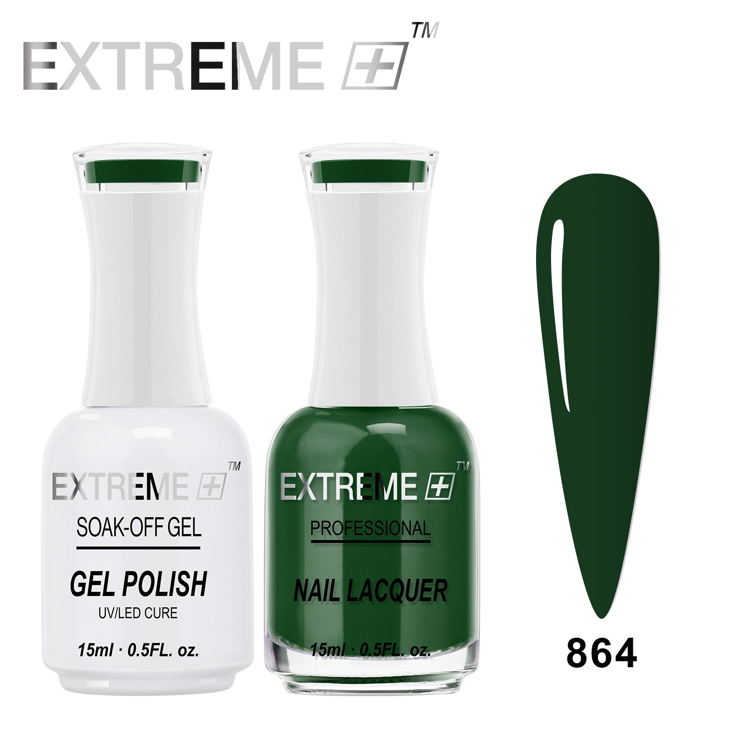 Sơn mài kết hợp gel EXTREME+ (Bộ đôi) - #864 