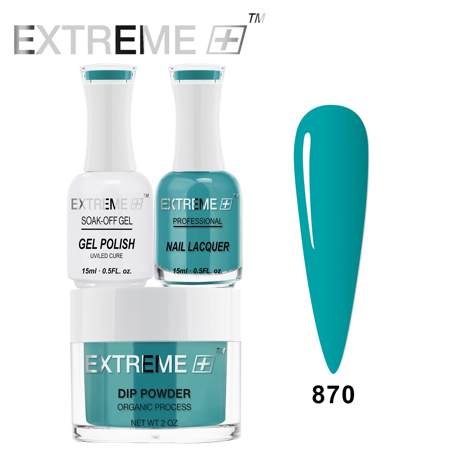 Bộ Combo EXTREME+ 3 trong 1 - Gel, Sơn mài &amp; Nhúng - #870