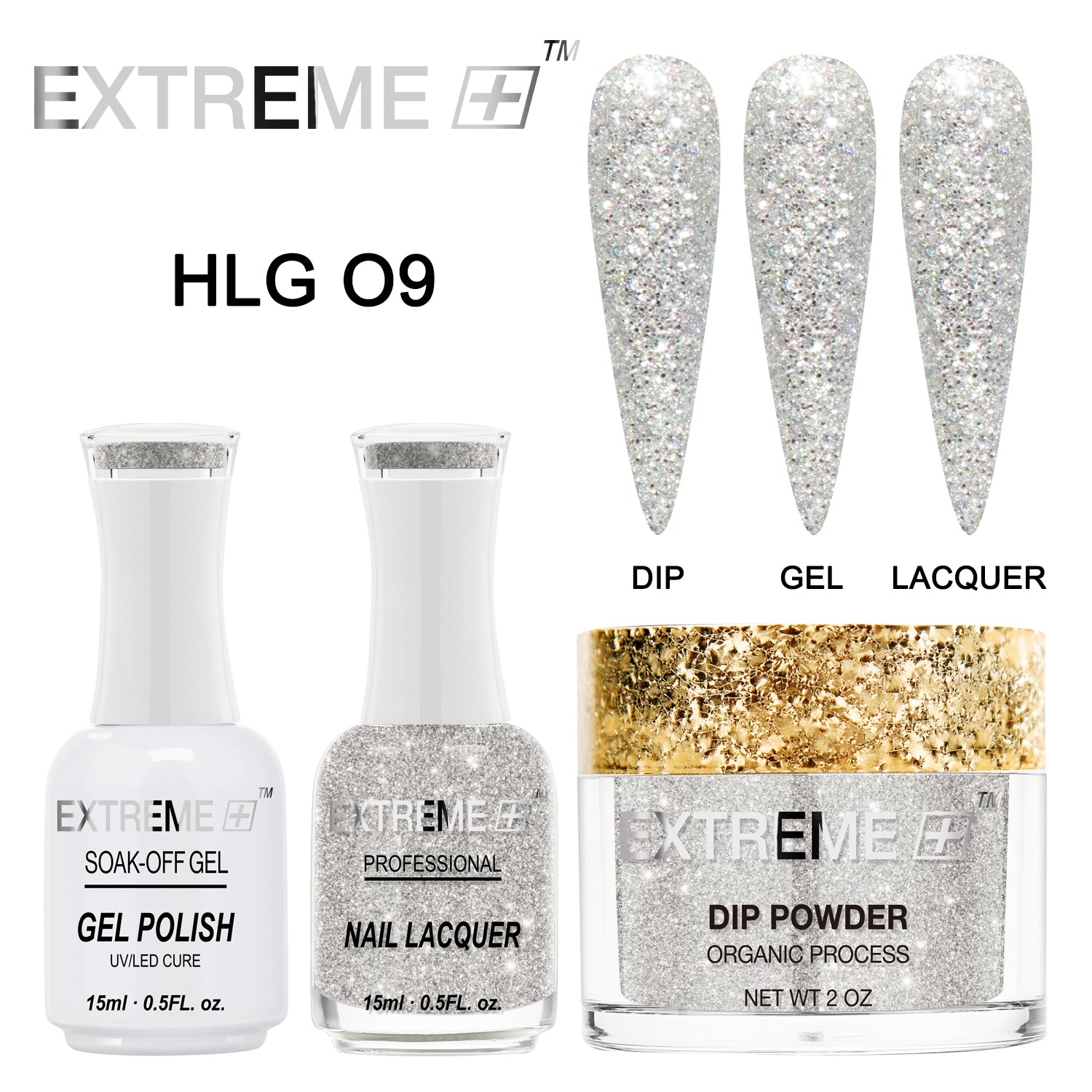 Bộ combo EXTREME+ 3 trong 1 - Holo Chrome - #009