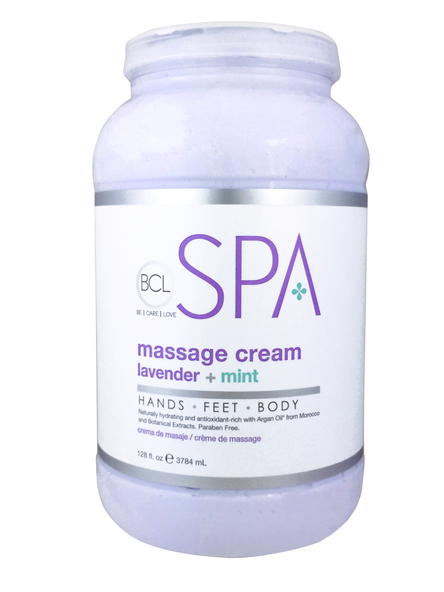 Kem Mát-xa BCL Spa Oải hương + Bạc hà (128 oz)