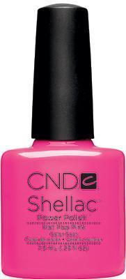 CND - Shellac Hot Pop Pink 