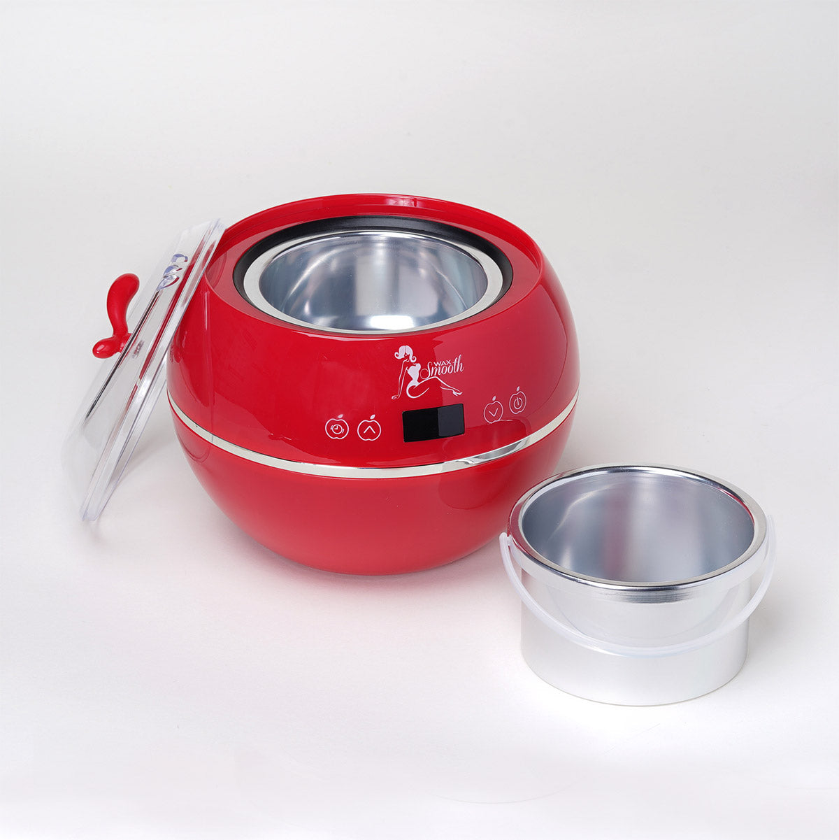 WaxSmooth Wax Warmer Wine Red Apple Style 