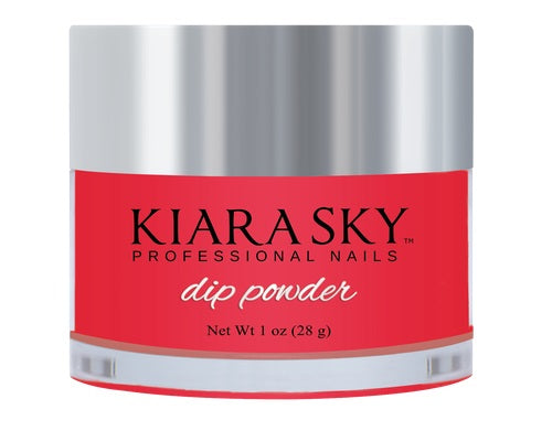 Kiara Sky Glow In Dark Dip Powder - DG101 Red Hot Glow