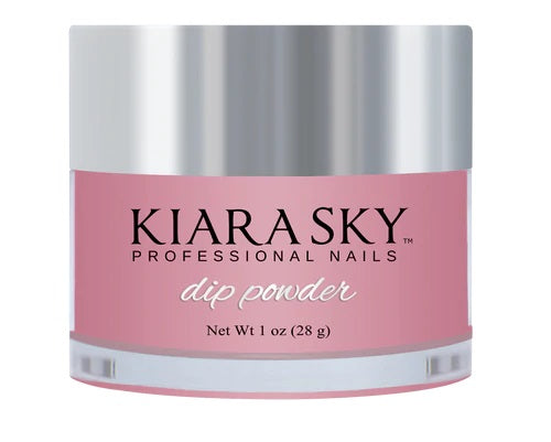 Kiara Sky Glow In Dark Dip Powder - DG124 Hồng đậm