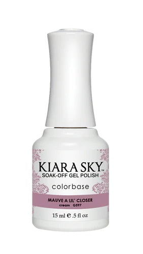 KIARA SKY GEL - G597 Mauve A Lil' Closer 