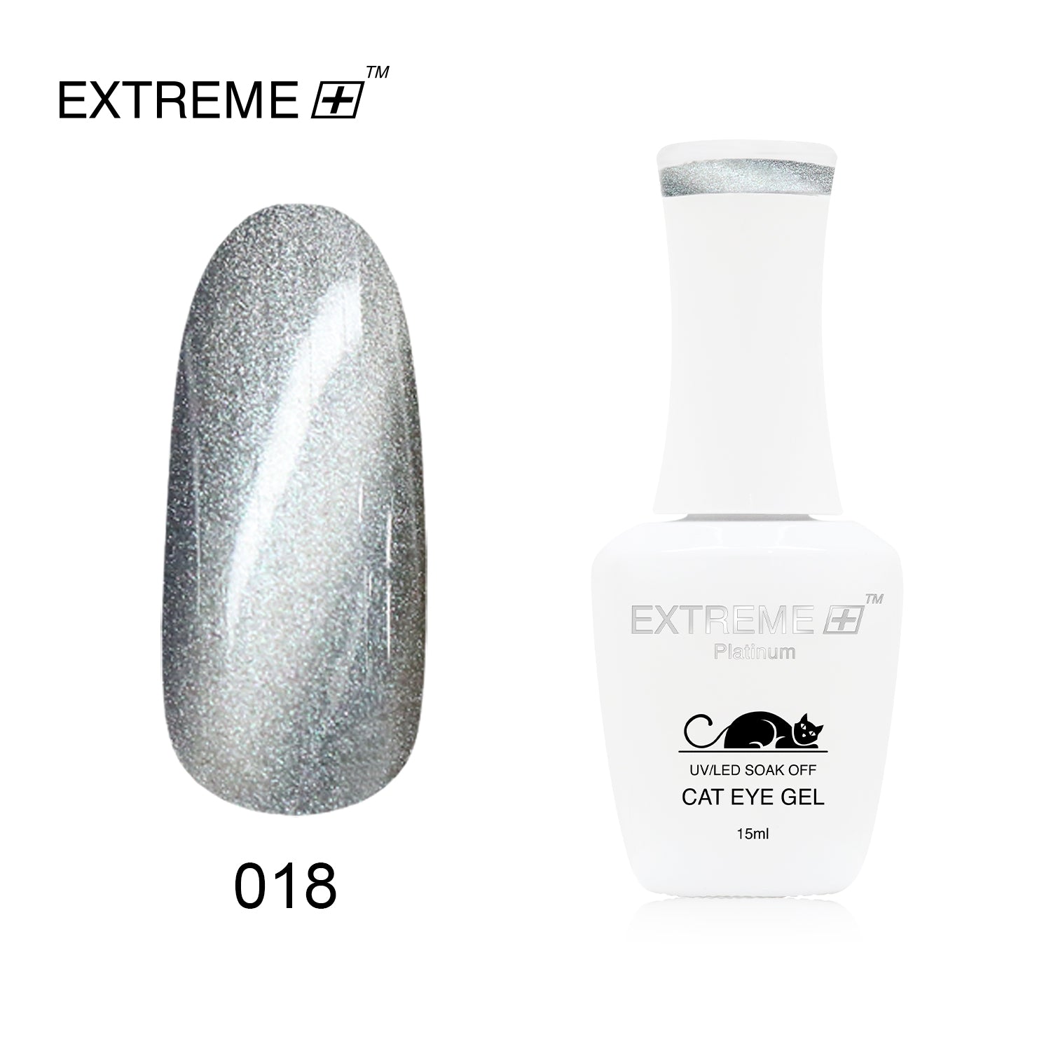 EXTREME+ Platinum CAT EYE Gel #018