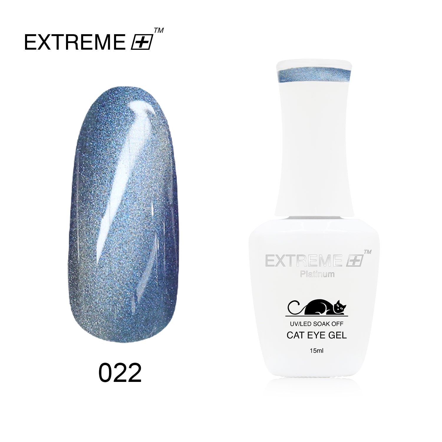 EXTREME+ Platinum CAT EYE Gel #022