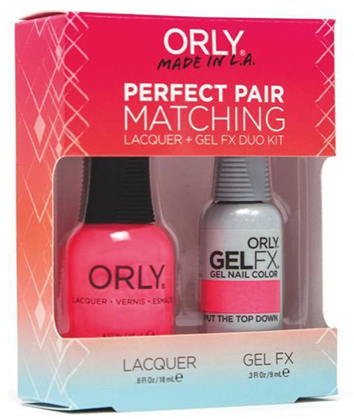 Orly Gel Matching Set #31183 - Put The Top Down