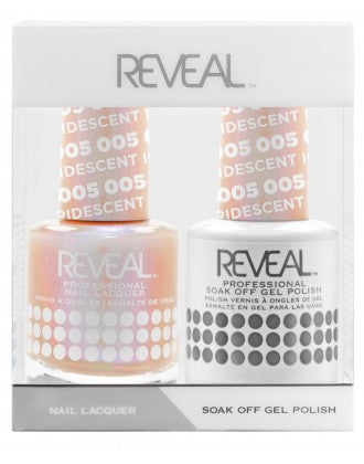 Bộ đôi sơn bóng và gel Reveal - 005 Iridescent Ice