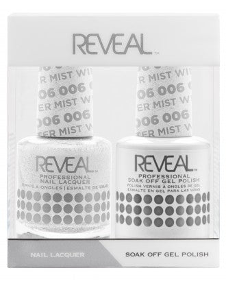 Bộ đôi sơn bóng và gel Reveal - 006 Winter Mist