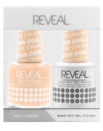 Bộ đôi sơn mài và gel Reveal - 008 Creme Pie