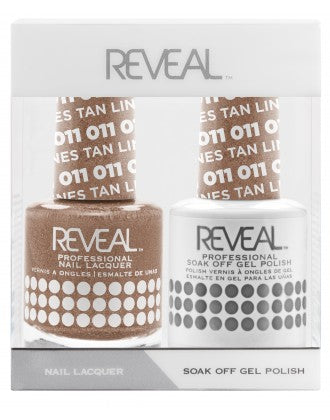 Bộ đôi sơn bóng và gel Reveal - 011 Tan Lines