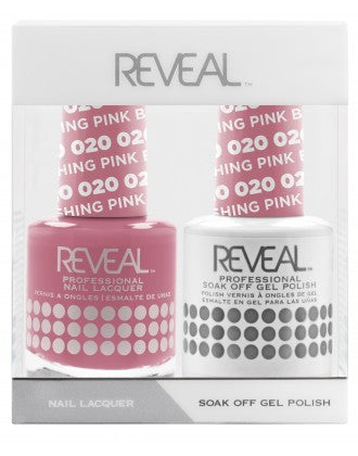 Bộ đôi sơn bóng và gel Reveal - 020 Blushing Pink