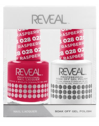 Bộ đôi sơn bóng và gel Reveal - 028 Rasberry Sorbet