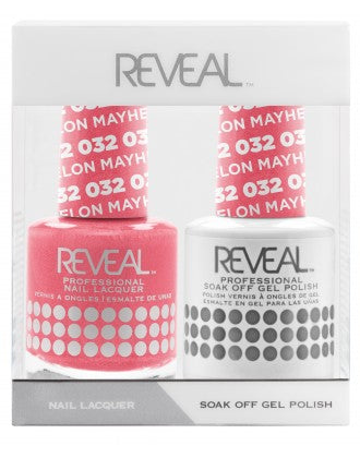 Bộ đôi sơn bóng và gel Reveal - 032 Melon Mayhem