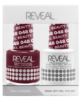 Bộ đôi sơn mài và gel Reveal - 048 Royal Beauty