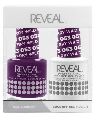 Bộ đôi sơn mài và gel Reveal - 053 Wild Berry