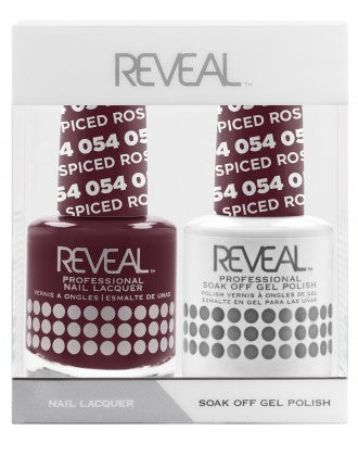 Bộ đôi sơn mài và gel Reveal - 054 Spiced Rosewood