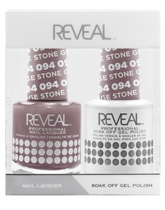 Bộ đôi sơn bóng và gel Reveal - 094 Greige Stone