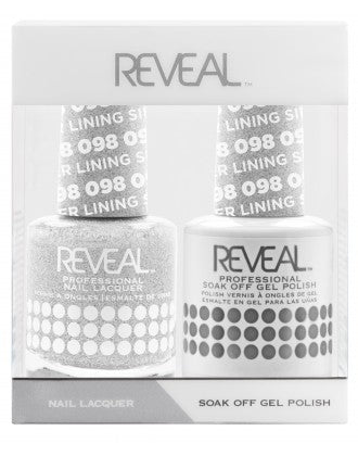 Bộ đôi sơn bóng Reveal - 098 Silver Lining
