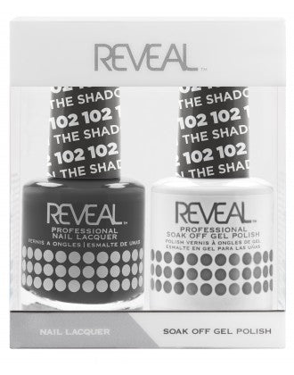 Bộ đôi sơn bóng và gel Reveal - 102 In The Shadows
