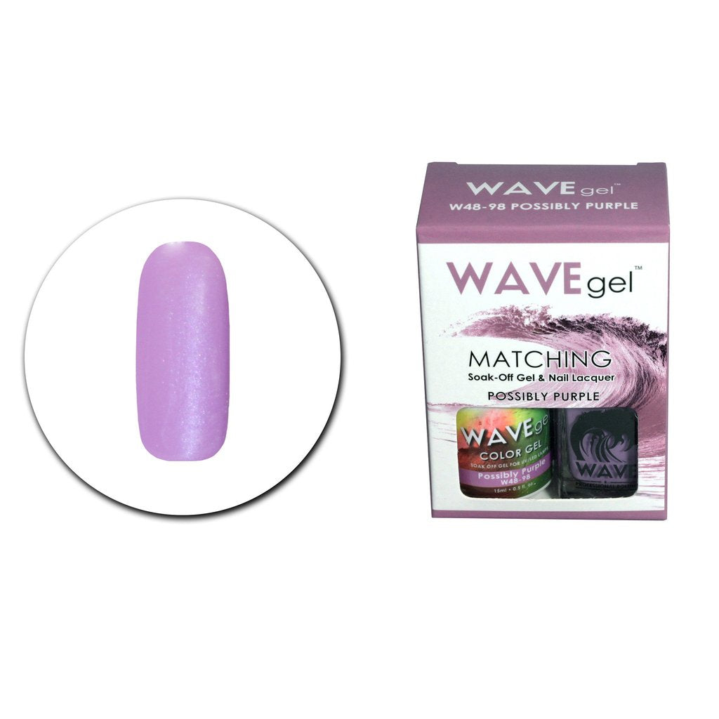 Kết hợp Wavegel (#098) W4898 Có thể là Màu tím