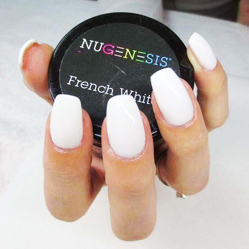 Nugenesis Dipping - Hồng &amp; Trắng: Trắng Pháp 2 oz