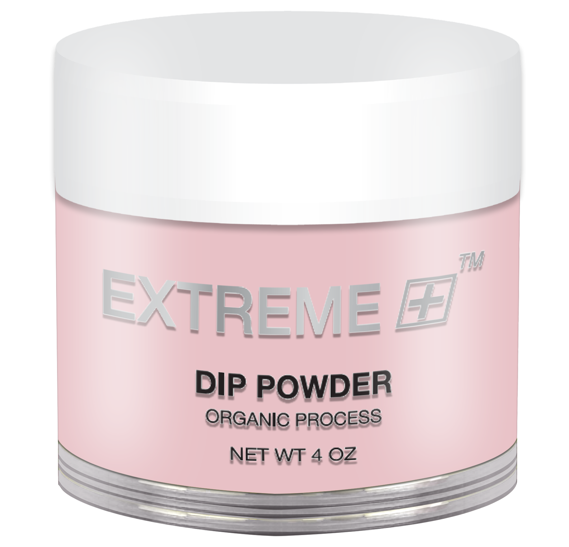 EXTREME+ Dipping Powder Organic - Pink &amp; White: Intense Pink - 4 oz