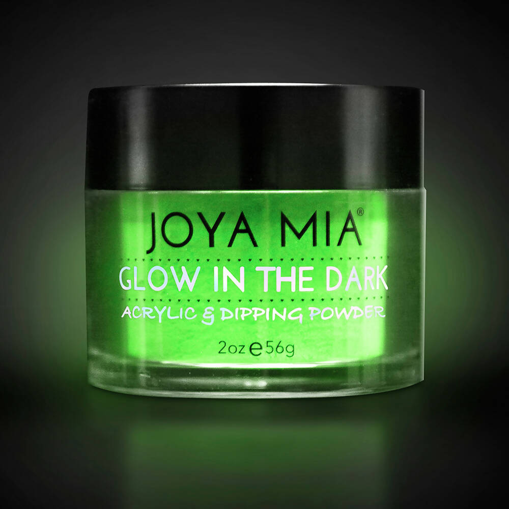 Joya Mia Glow in the dark acrylic dipping powder #3